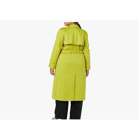 NEW TEREA Citronelle Nicolette Belted Trench Coat XL - Picture 2 of 8
